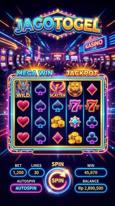 Screenshot fitur unggulan jagotogel bagi pengguna Android.